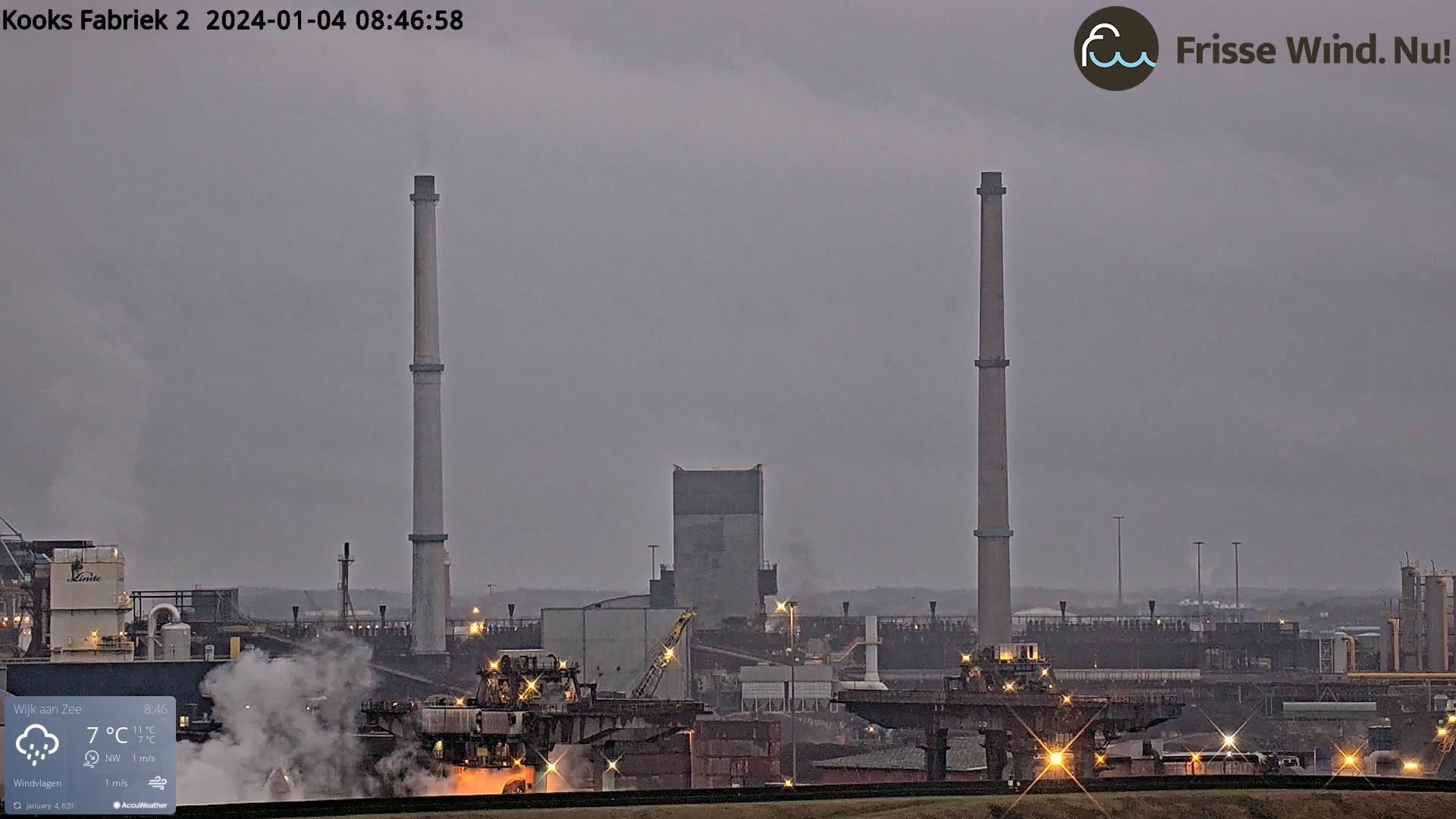 Zwarte gifwolk kooksfabriek 2.