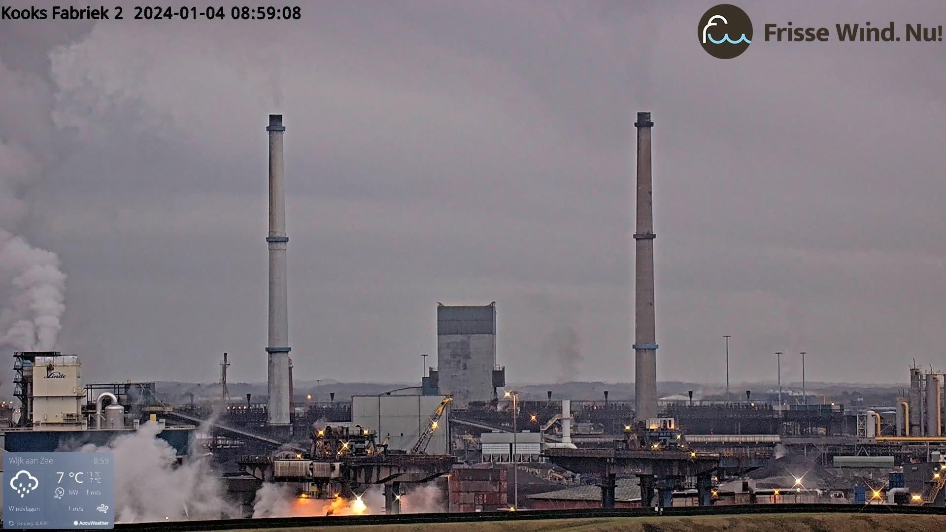 Zwarte gifwolk kooksfabriek 2.