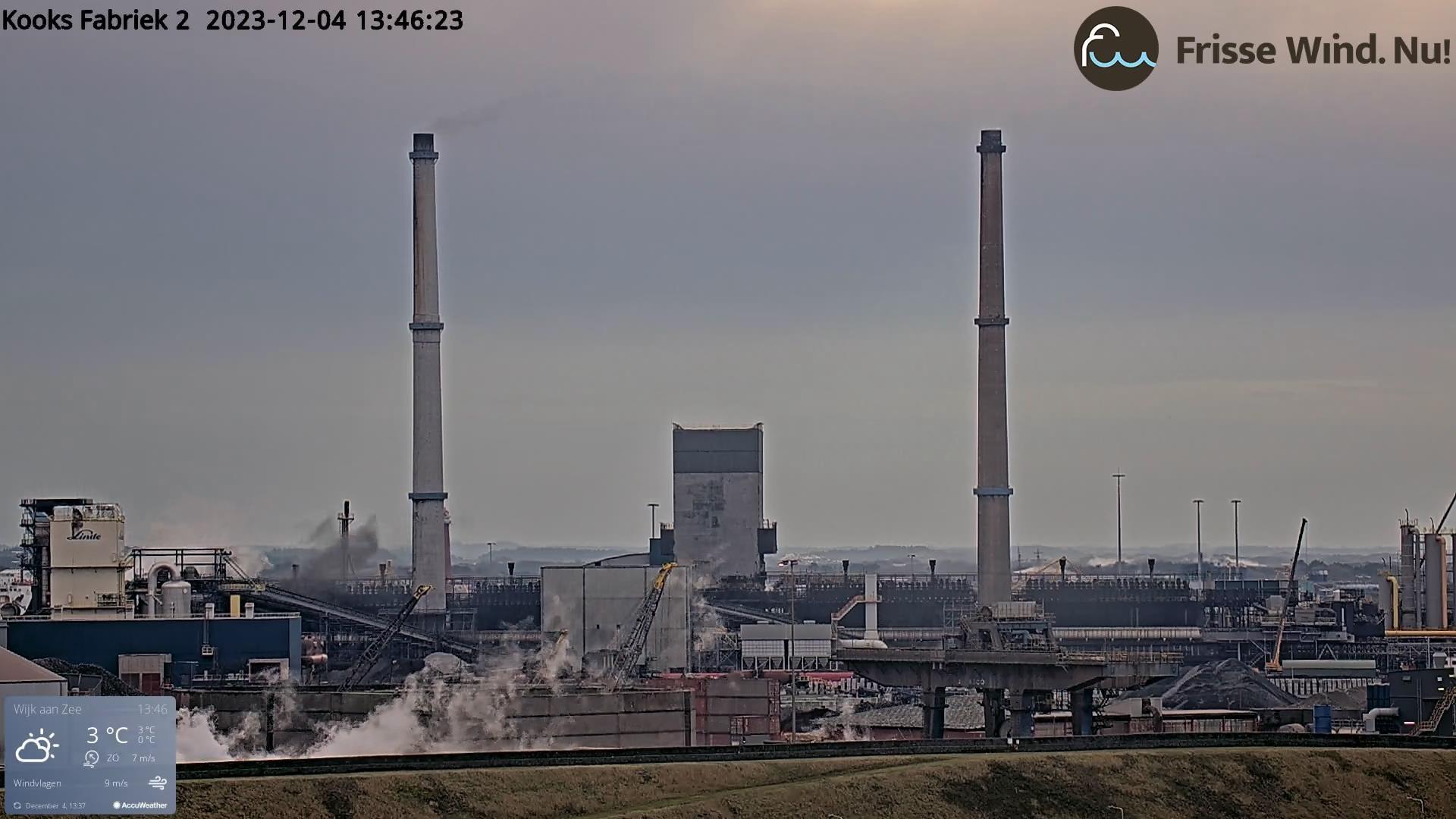 Zwarte gifwolk kooksfabriek 2.