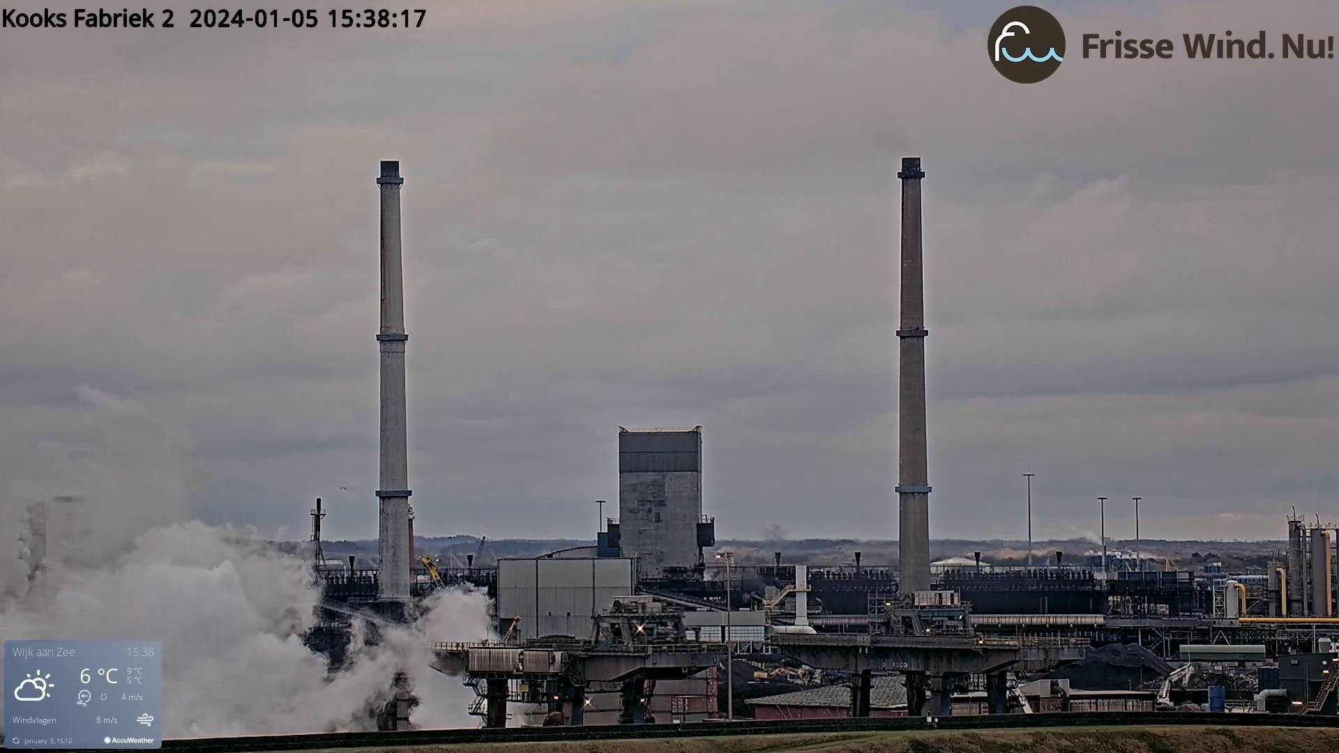 Zwarte gifwolk kooksfabriek 2.