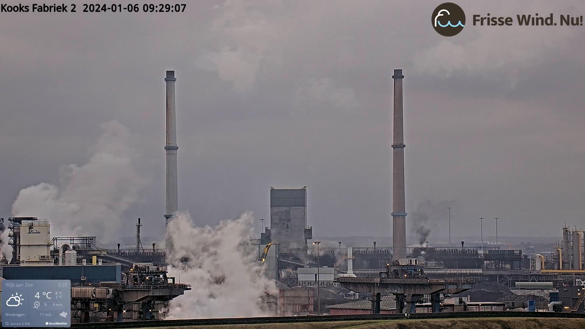 Zwarte gifwolk kooksfabriek 2.