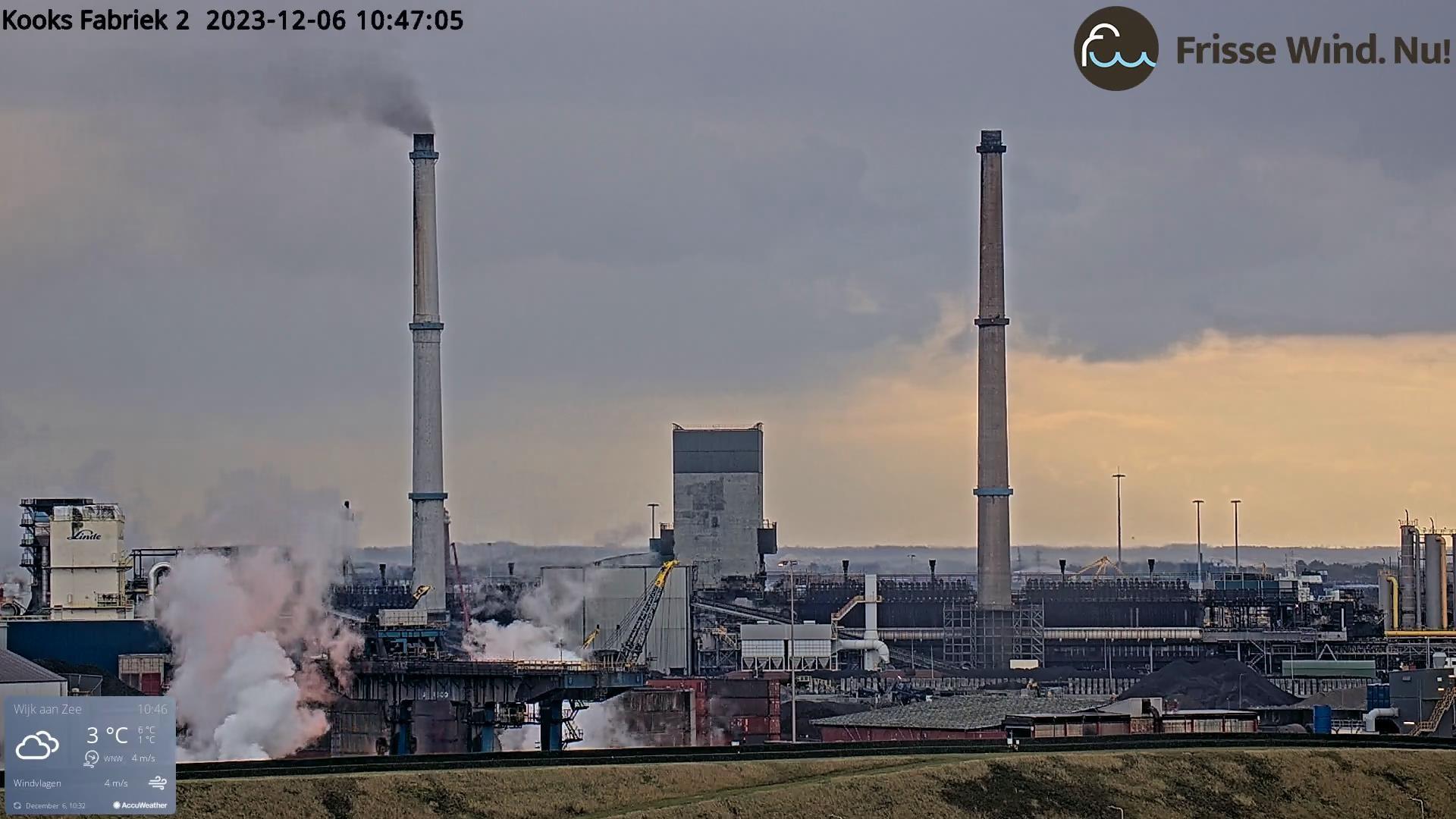 Zwarte gifwolk kooksfabriek 2.