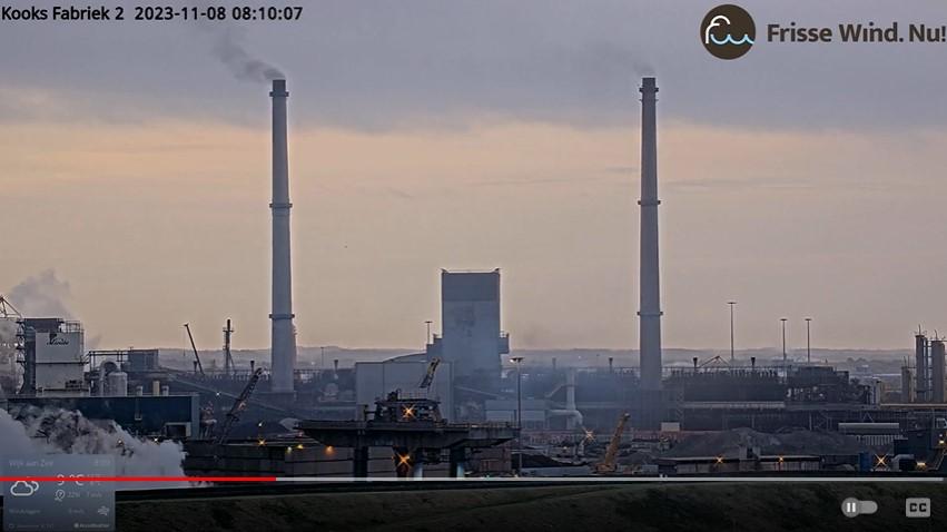 Zwarte gifwolk kooksfabriek 2.