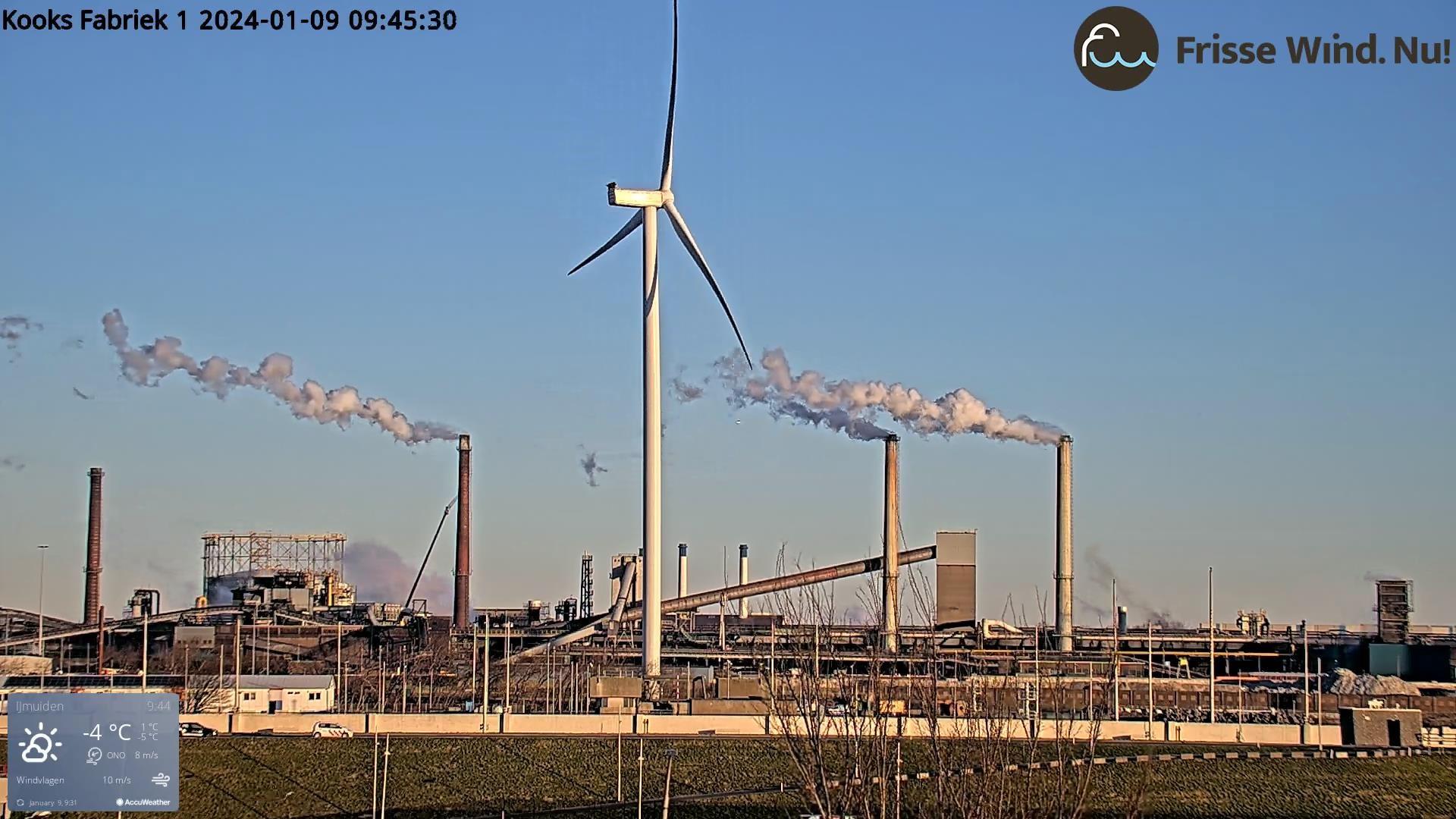 Zwarte gifwolk kooksfabriek 1. 