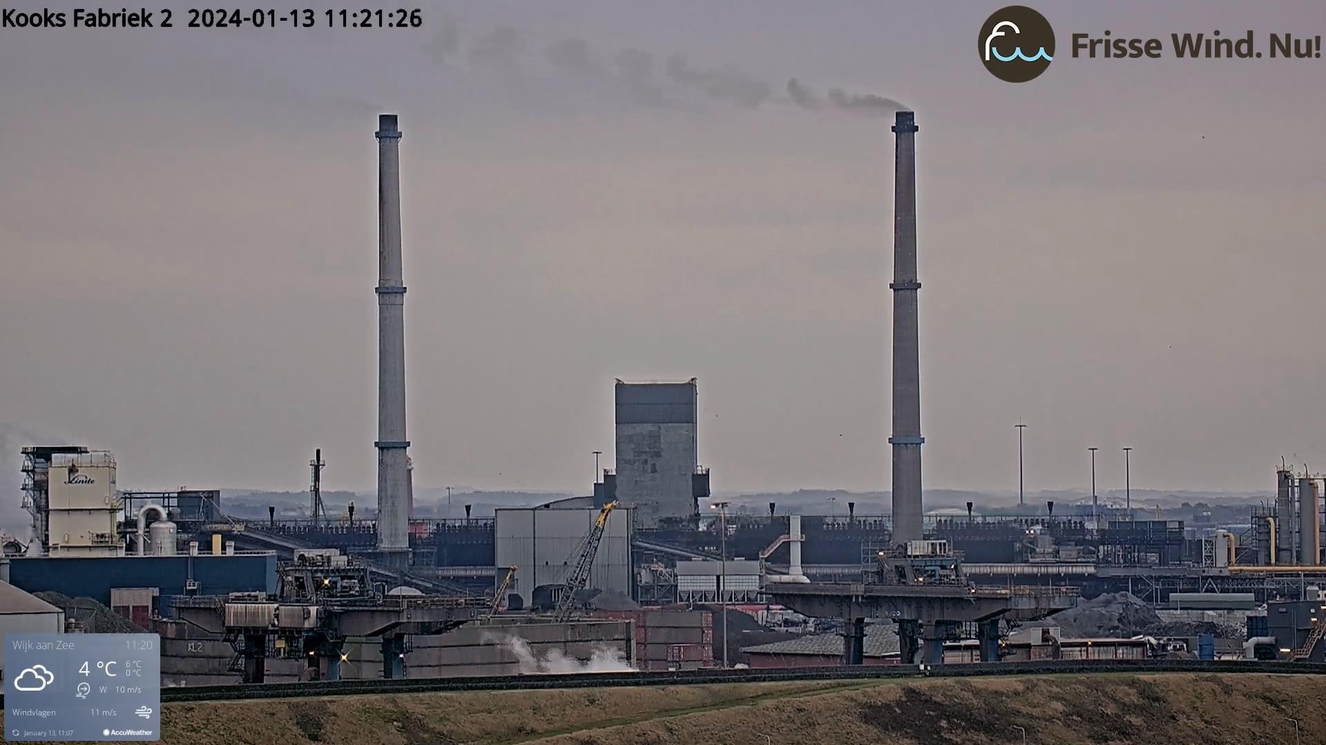 Zwarte gifwolk kooksfabriek 2.