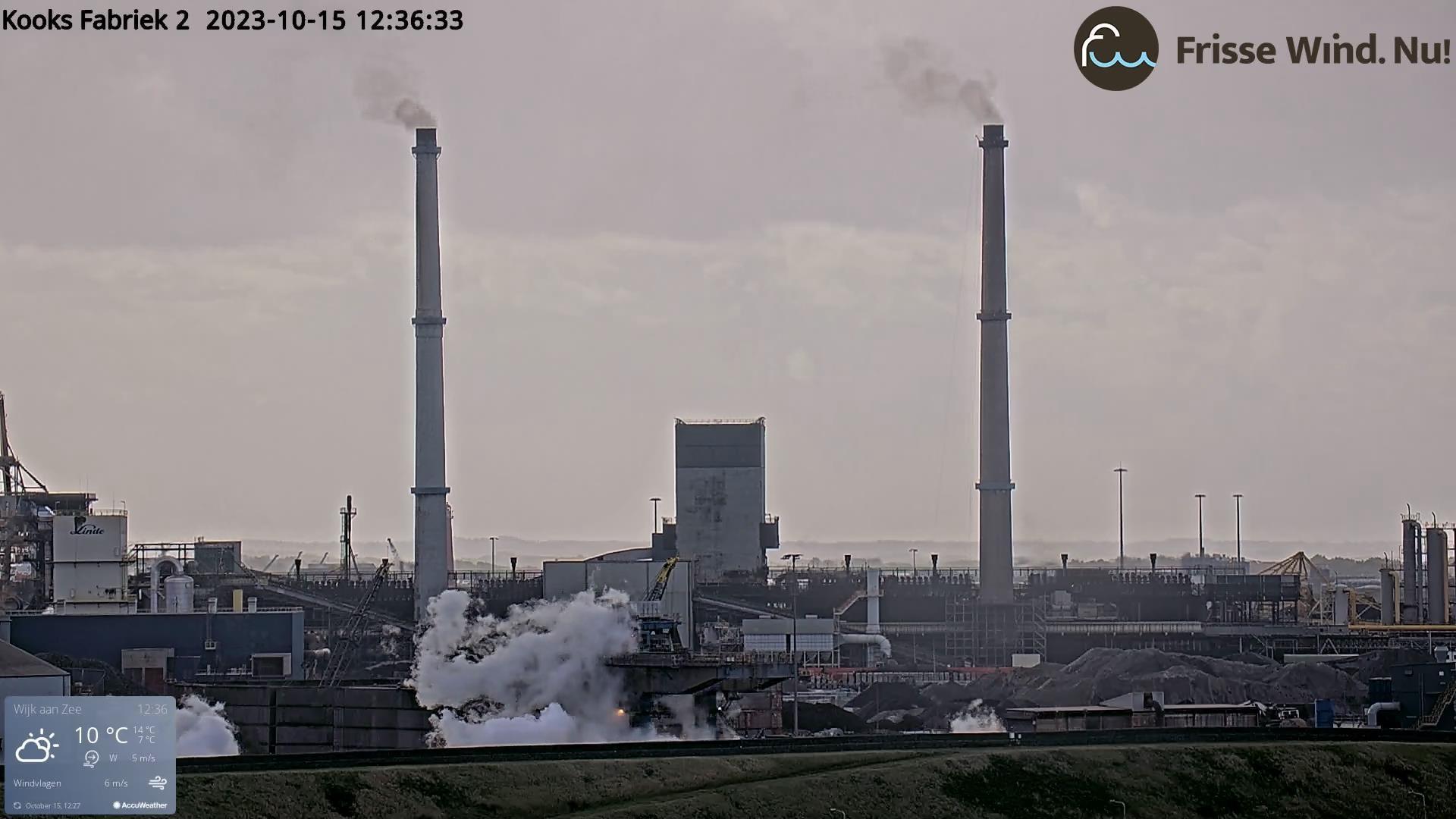 Zwarte gifwolk kooksfabriek 2.