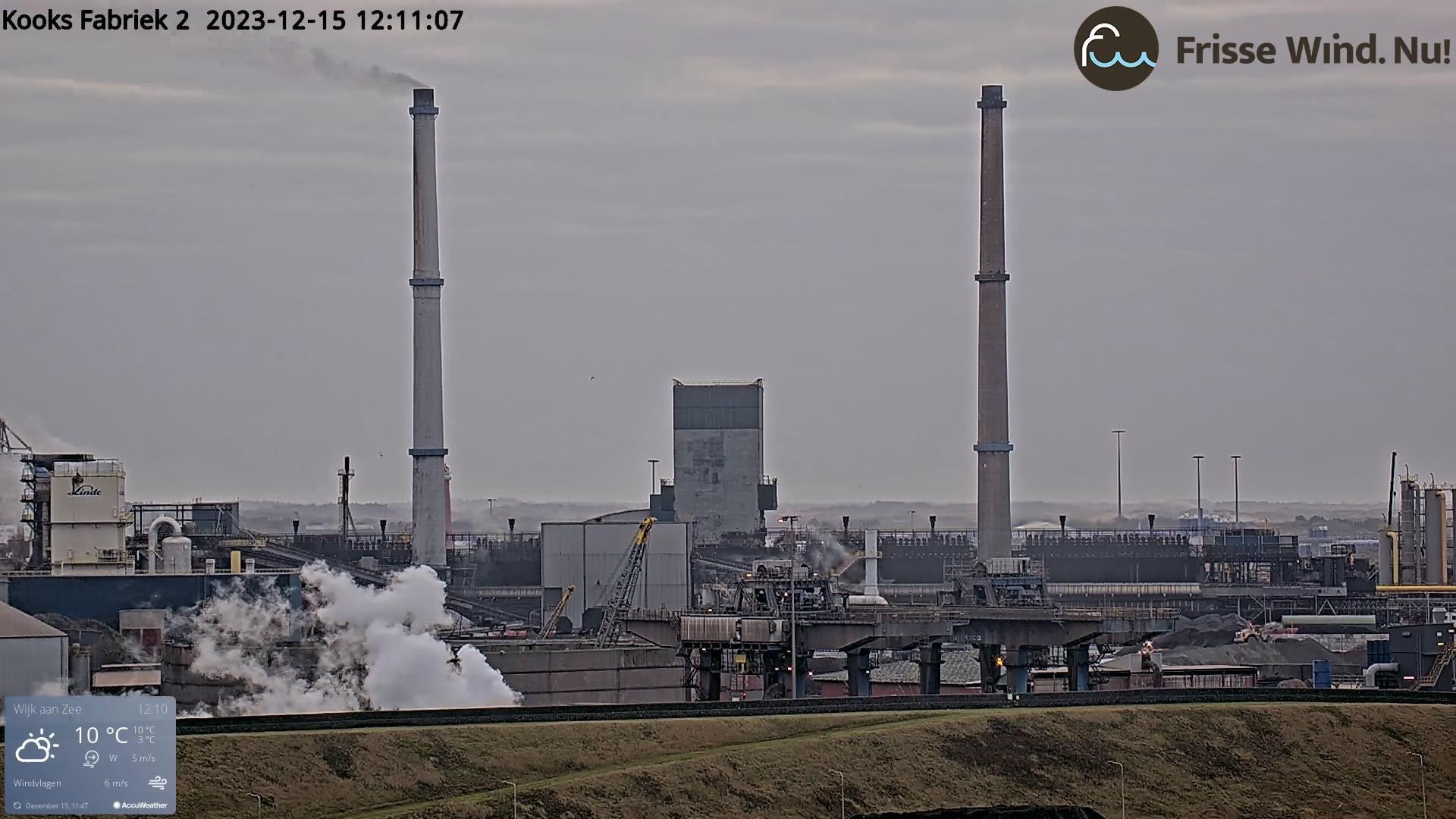 Zwarte gifwolk kooksfabriek 2.