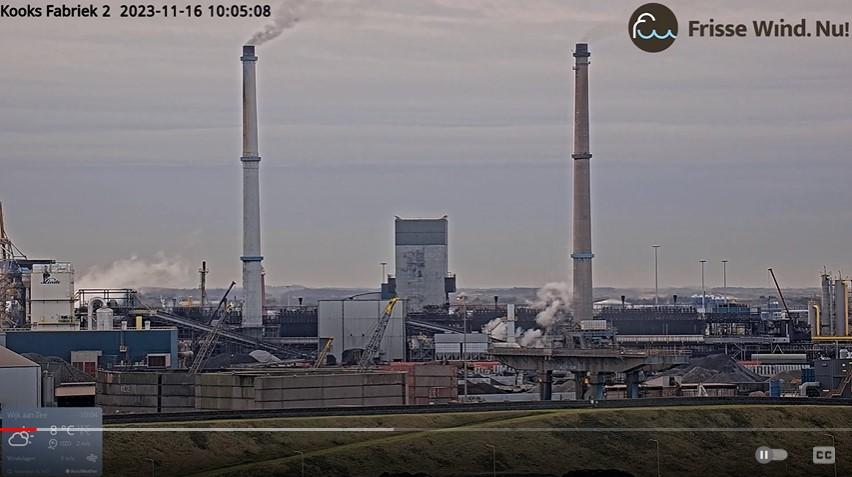 Zwarte gifwolk kooksfabriek 2.