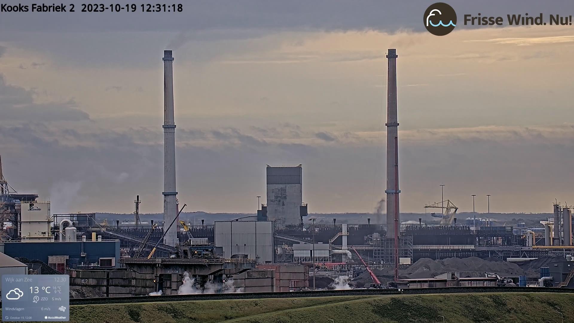 Zwarte gifwolk kooksfabriek 2.