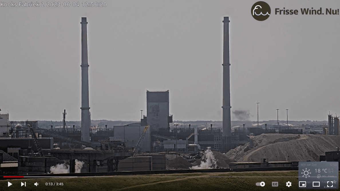 Zwarte gifwolk kooksfabriek 2