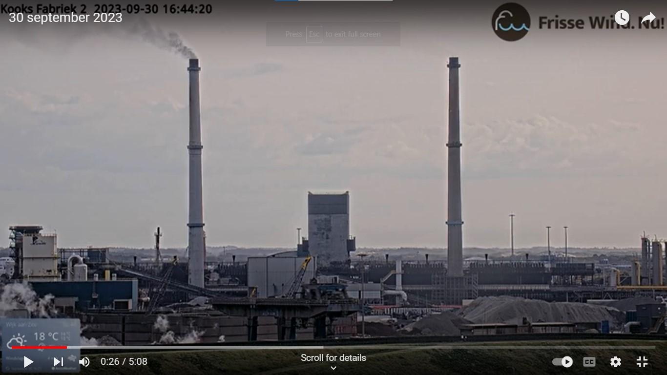 Zwarte gifwolk kooksfabriek 2.