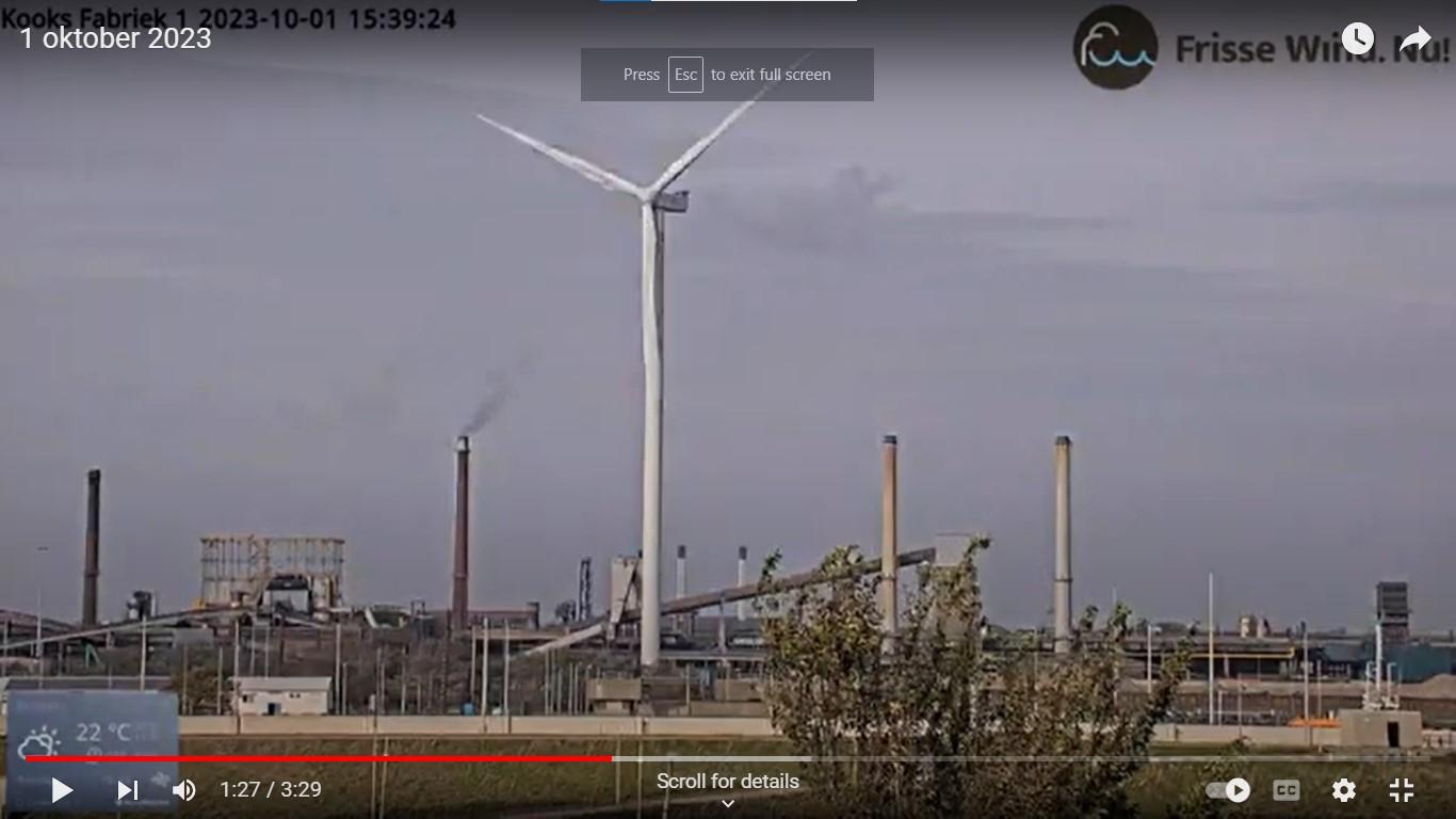 Zwarte gifwolk kooksfabriek 1. 