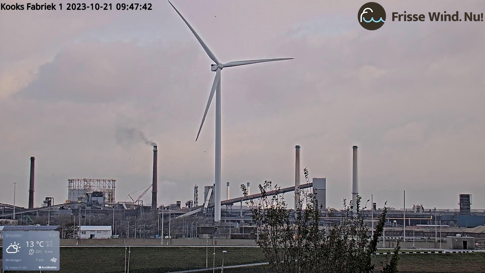 Zwarte gifwolk kooksfabriek 1. 