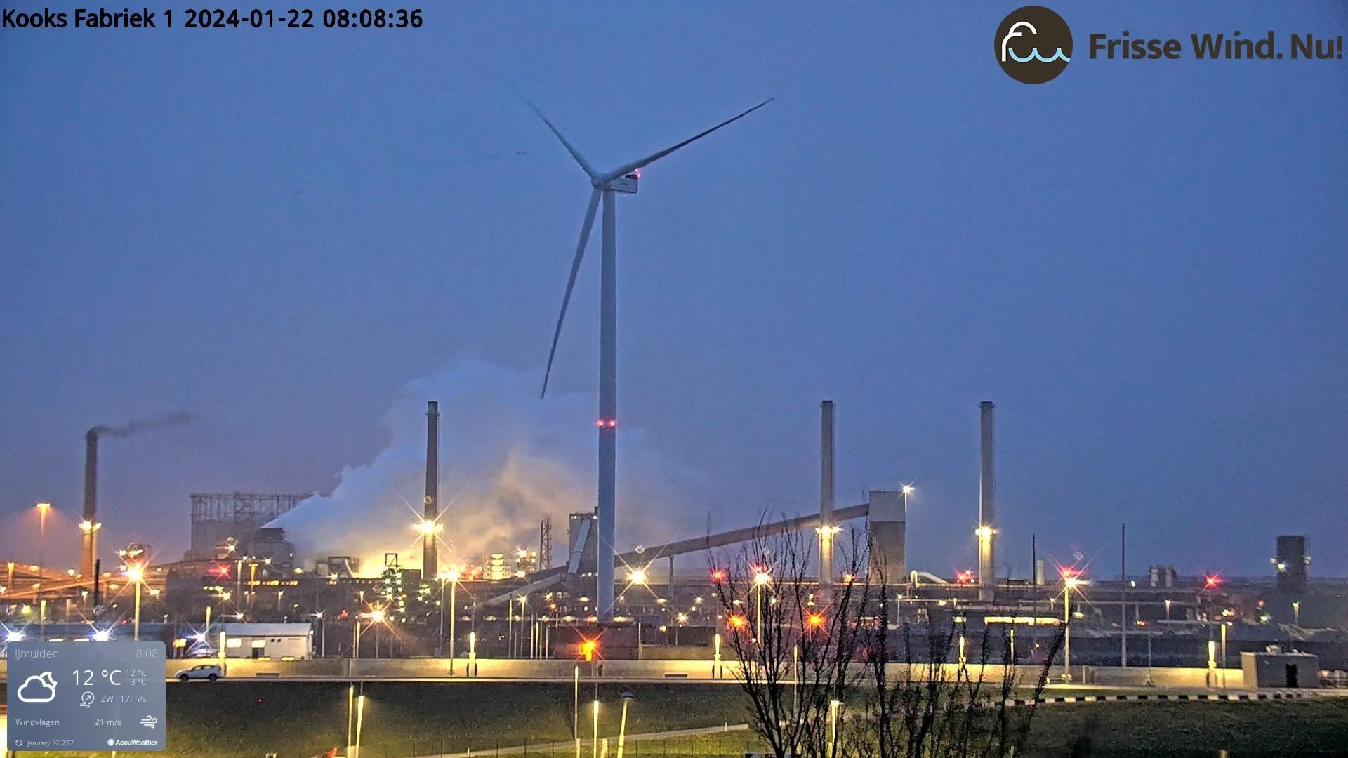 Zwarte gifwolk kooksfabriek 1. 