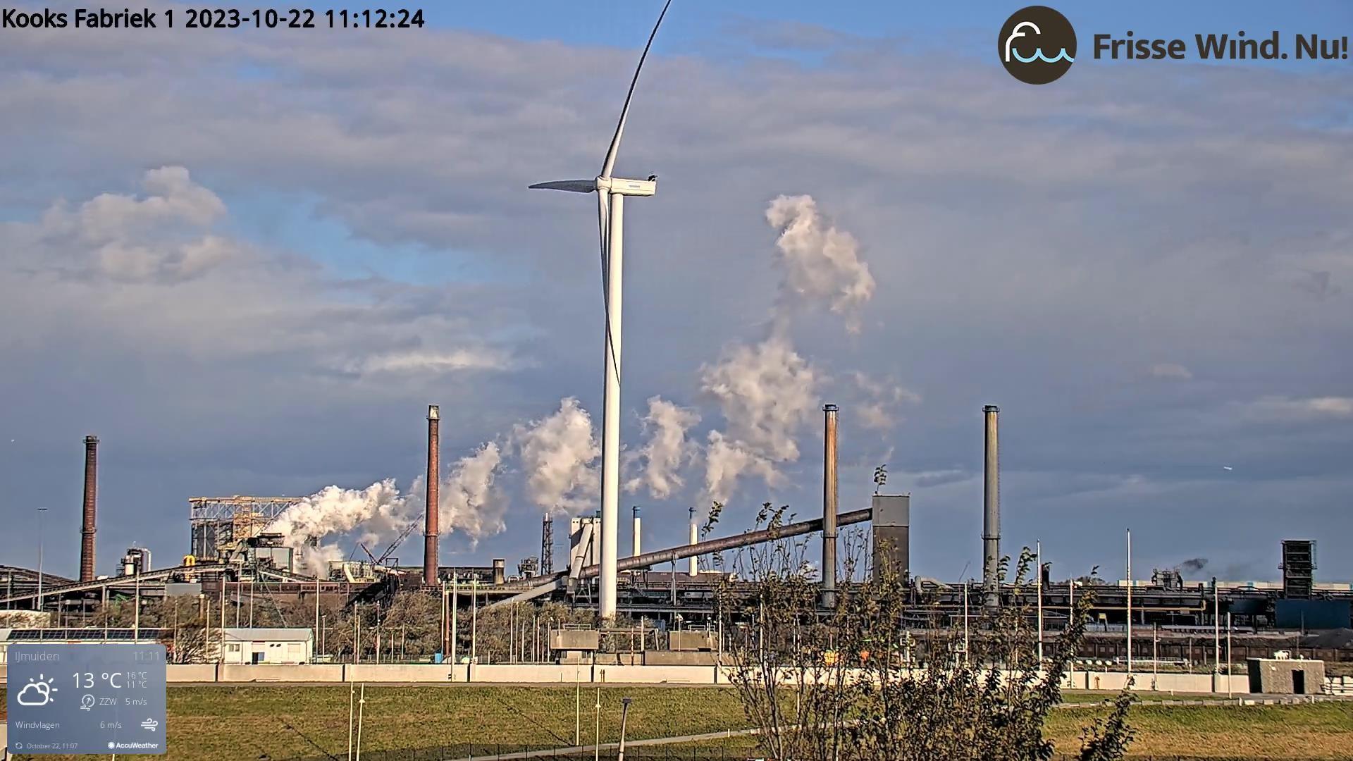 Zwarte gifwolk kooksfabriek 1. 