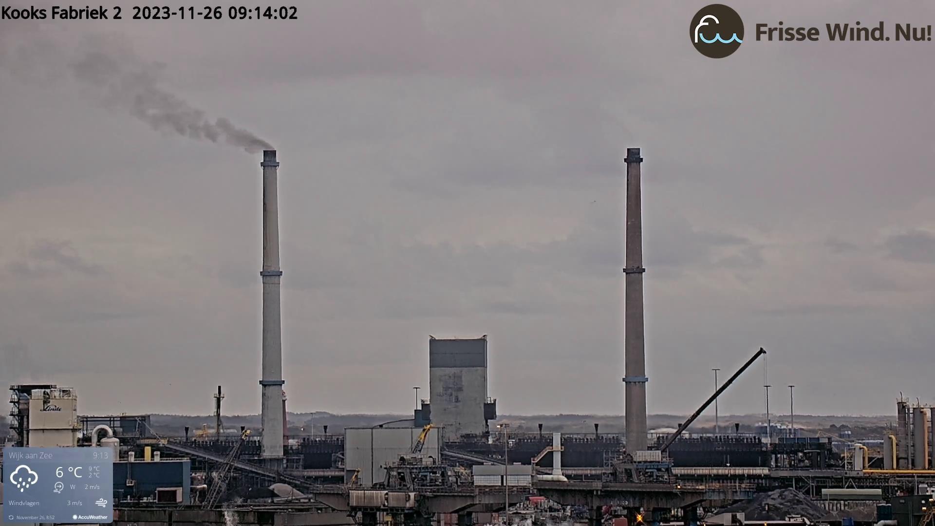 Zwarte gifwolk kooksfabriek 2.