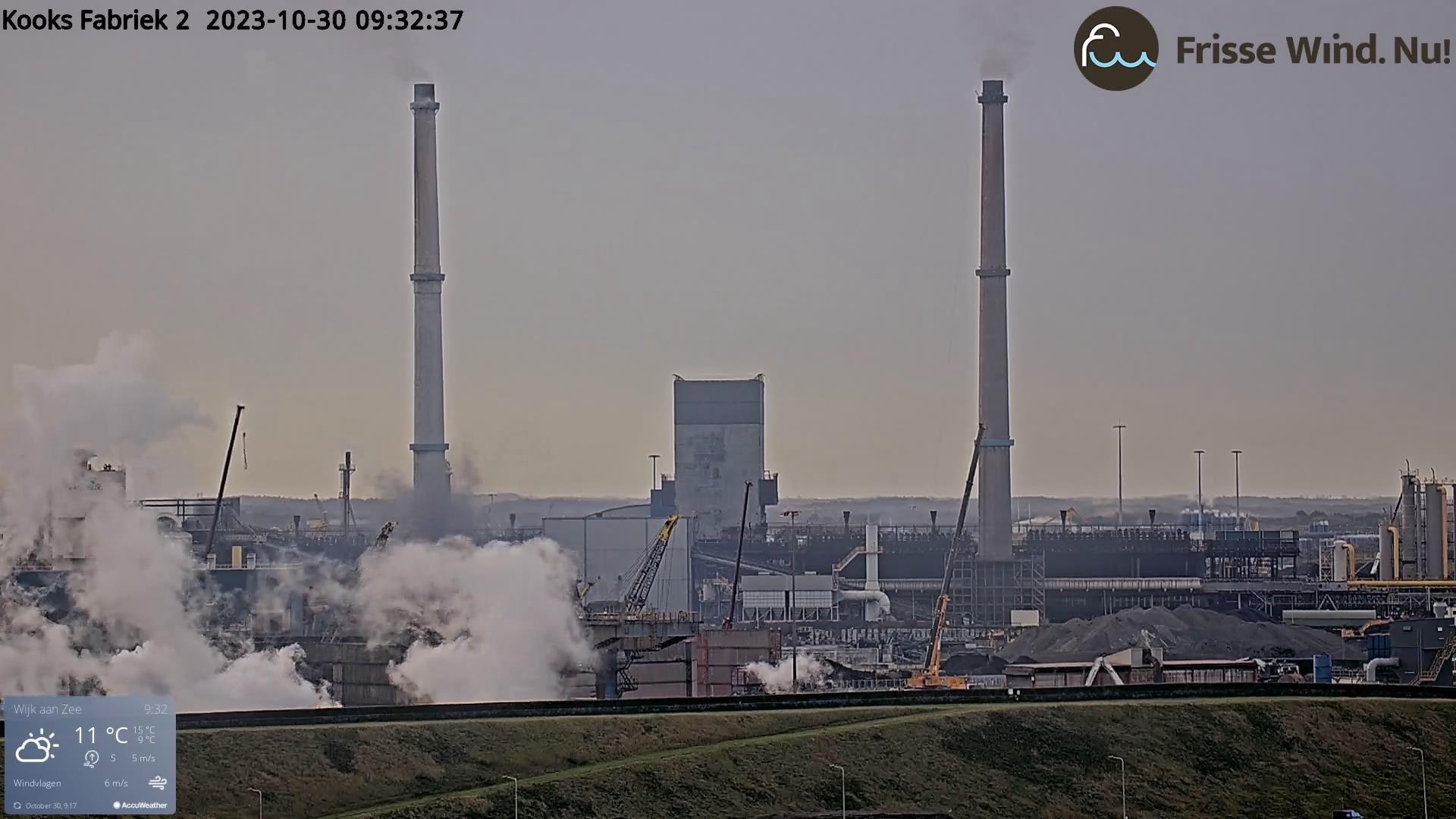 Zwarte gifwolk kooksfabriek 2.