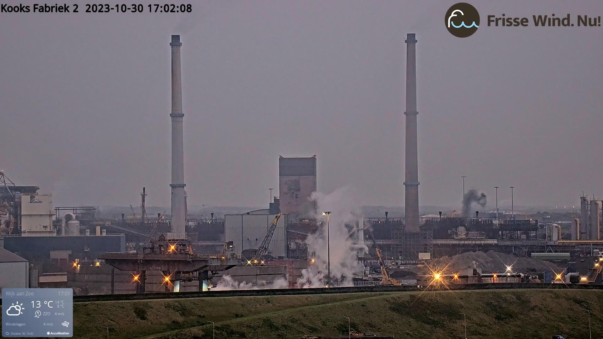 Zwarte gifwolk kooksfabriek 2.