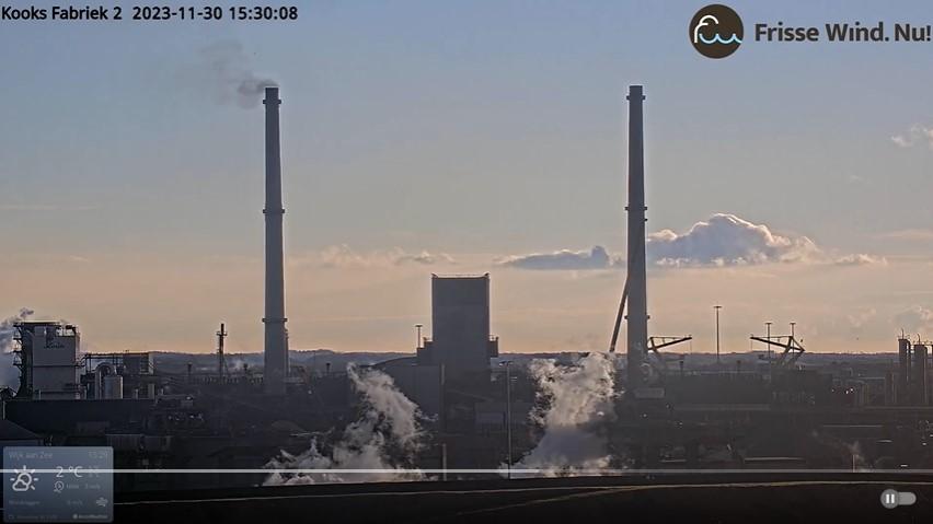 Zwarte gifwolk kooksfabriek 2.